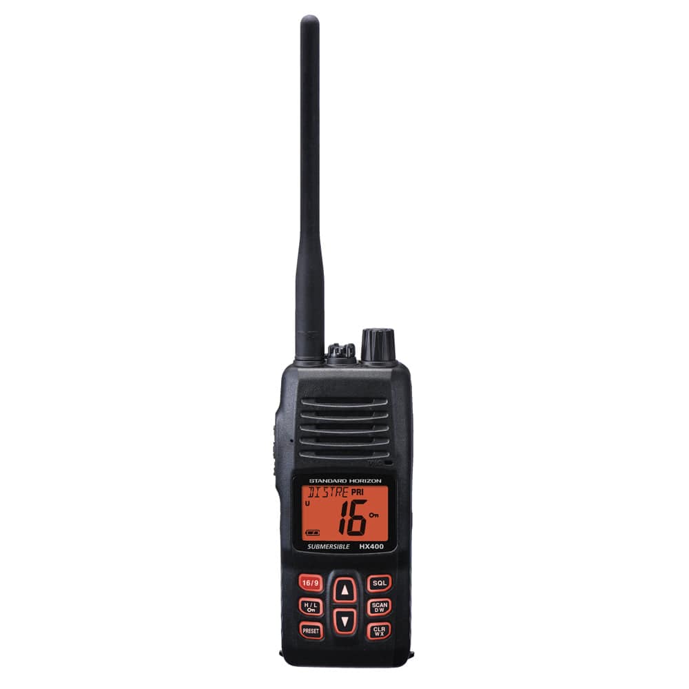 Communication Standard Horizon HX400 Handheld VHF Radio