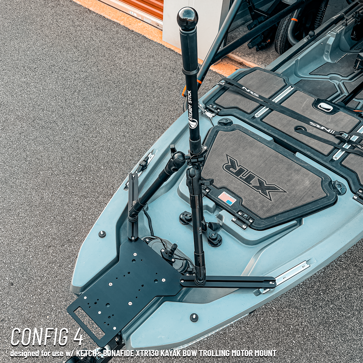 Stand-Assist Systems Steady Stick for Bonafide XTR 130 – Adjustable Stand Assist Steady Stick for Bonafide XTR 130 – Kayak Stand Assist