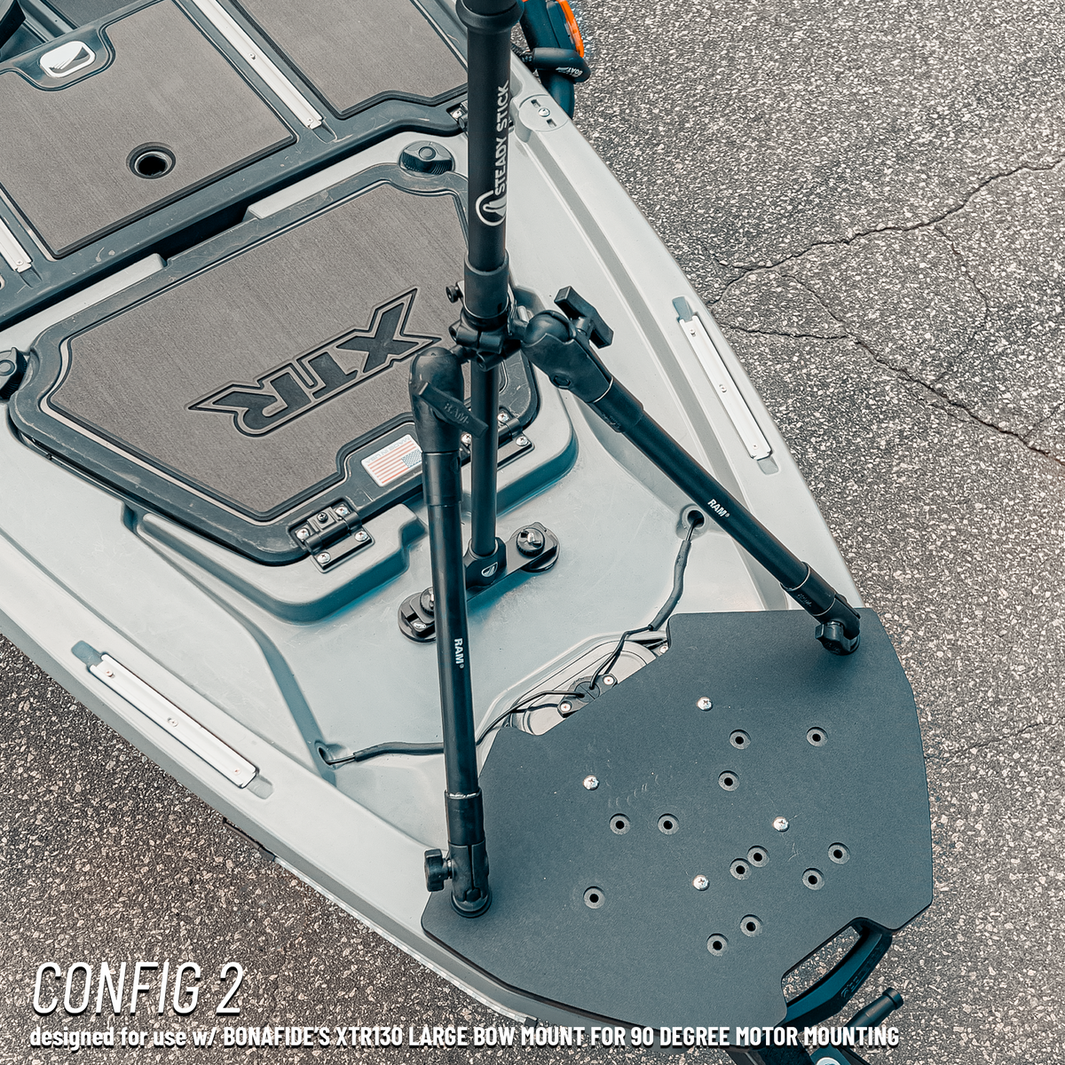 Stand-Assist Systems Steady Stick for Bonafide XTR 130 – Adjustable Stand Assist Steady Stick for Bonafide XTR 130 – Kayak Stand Assist