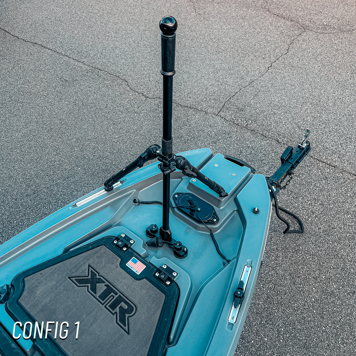 Stand-Assist Systems Steady Stick for Bonafide XTR 130 – Adjustable Stand Assist Steady Stick for Bonafide XTR 130 – Kayak Stand Assist