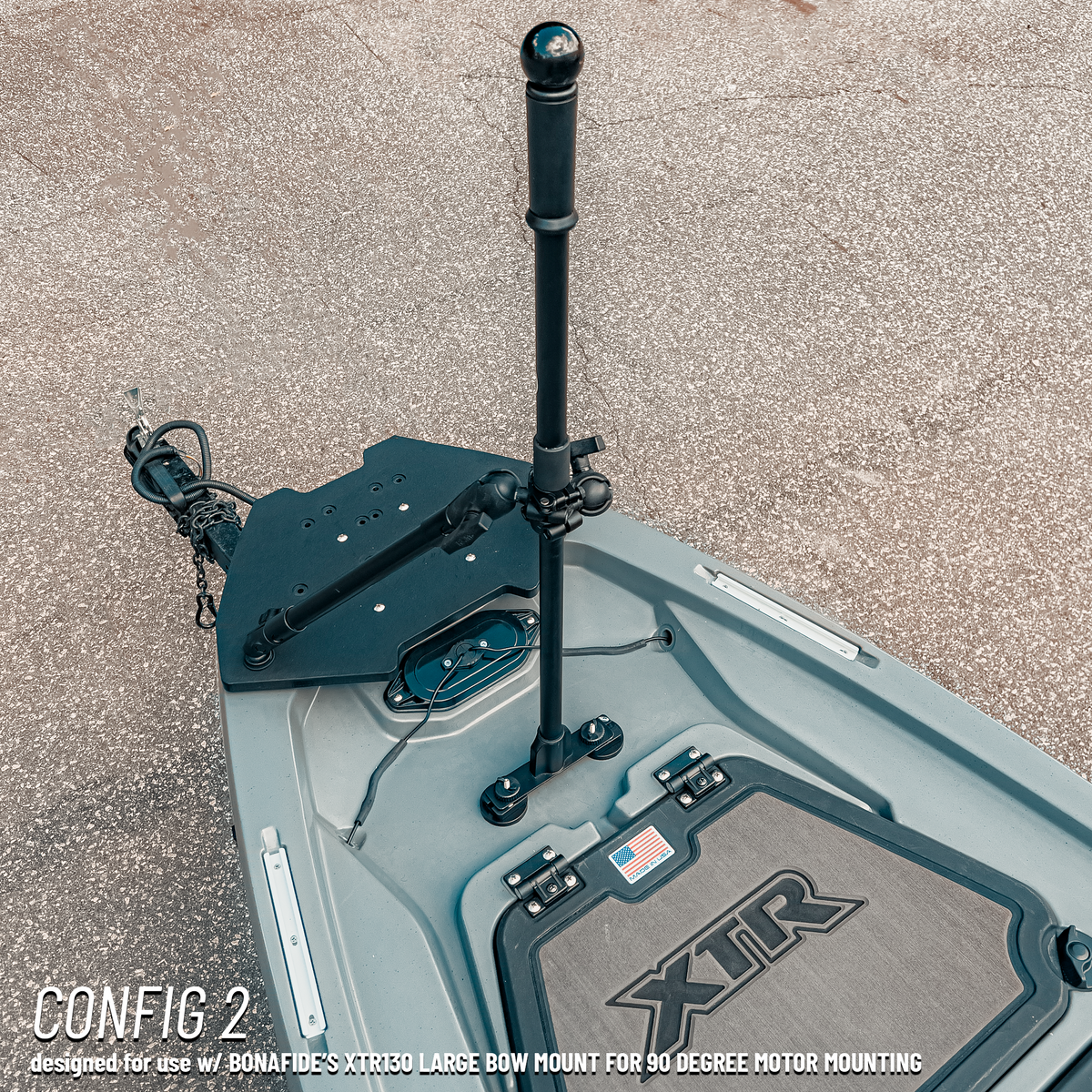 Stand-Assist Systems Steady Stick for Bonafide XTR 130 – Adjustable Stand Assist Steady Stick for Bonafide XTR 130 – Kayak Stand Assist