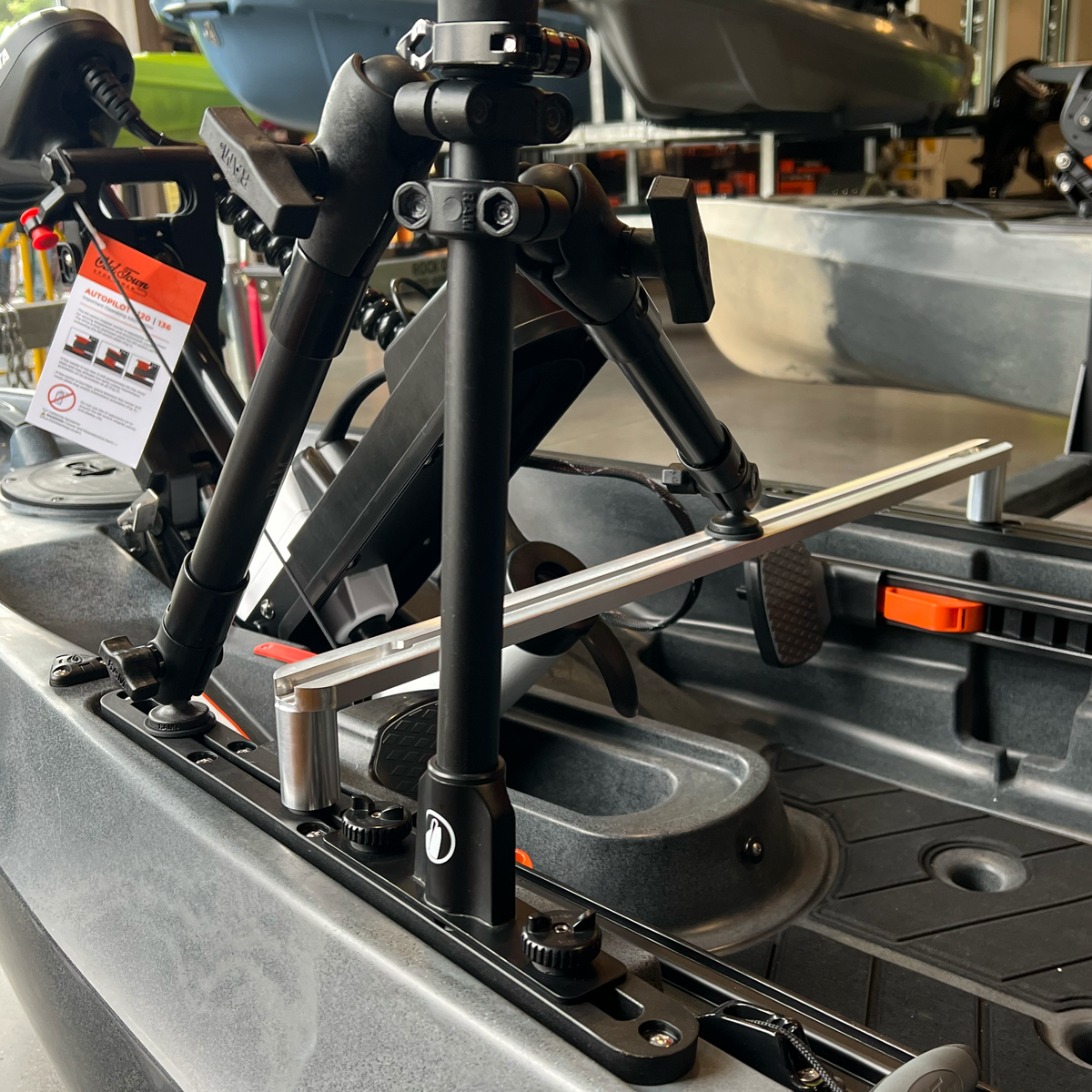 Stand-Assist Systems Steady Stick for Old Town Autopilot – Adjustable Stand Assist System Old Town Autopilot Stand Assist – Steady Stick Adjustable System