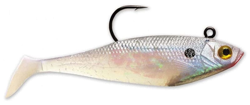 Baits Storm WildEye Swim Shad Swimbaits 2&quot; / Pearl Storm WildEye Swim Shad Swimbaits - Pescador Fishing Supply