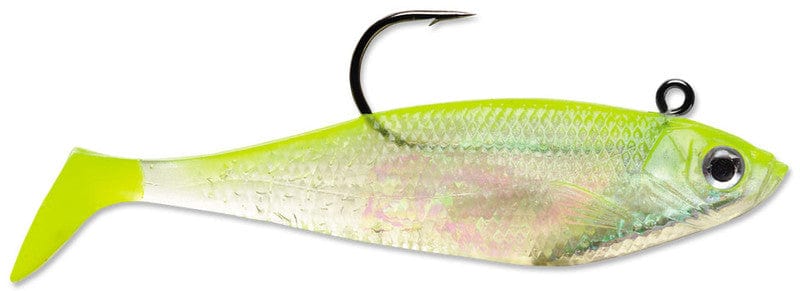 Baits Storm WildEye Swim Shad Swimbaits 2&quot; / Shiner Chartreuse Silver Storm WildEye Swim Shad Swimbaits - Pescador Fishing Supply