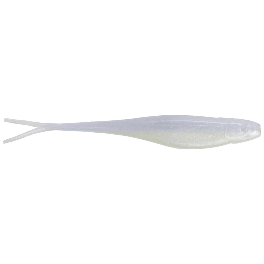Baits Strike King 3.5&quot; Baby Z-Too Soft Jerkbait 4 Pack Pearl Blue Glimmer Back Strike King 3.5&quot; Baby Z-Too Soft Jerkbait- Pescador Fishing Supply