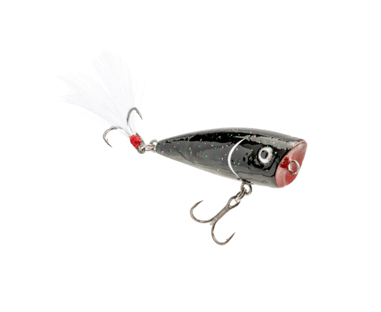 Baits Strike King Bitsy Splash Popper Black Lab Strike King Bitsy Splash Popper - Pescador Fishing Supply