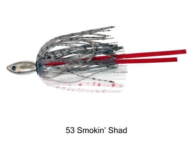 Baits Strikezone V-Blade Spinnerbait Smokin&#39; Shad / 3/8 oz Strikezone V-Blade Spinnerbait | Pescador Fishing Supply