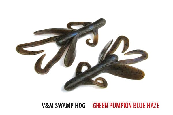 Soft Plastic Swamp Hog Swamp Hog / Green Pumpkin Blue Haze Swamp Hog