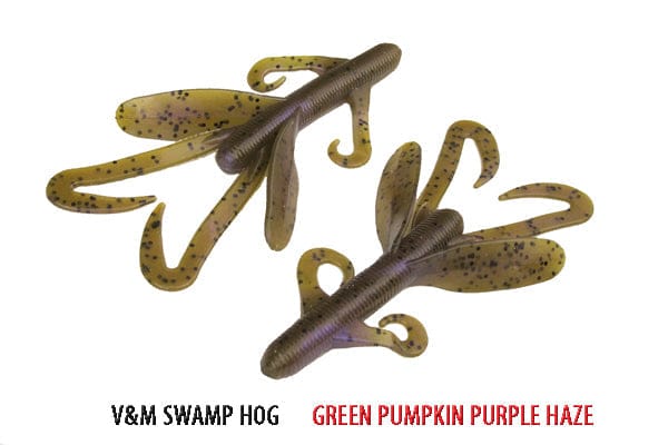 Soft Plastic Swamp Hog Swamp Hog / Green Pumpkin Purple Haze Swamp Hog