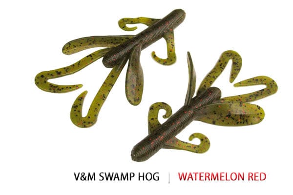 Soft Plastic Swamp Hog Swamp Hog / Watermelon Red Swamp Hog