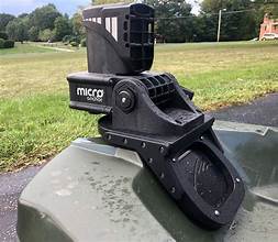 no-drill power pole mount for Bonafide kayak