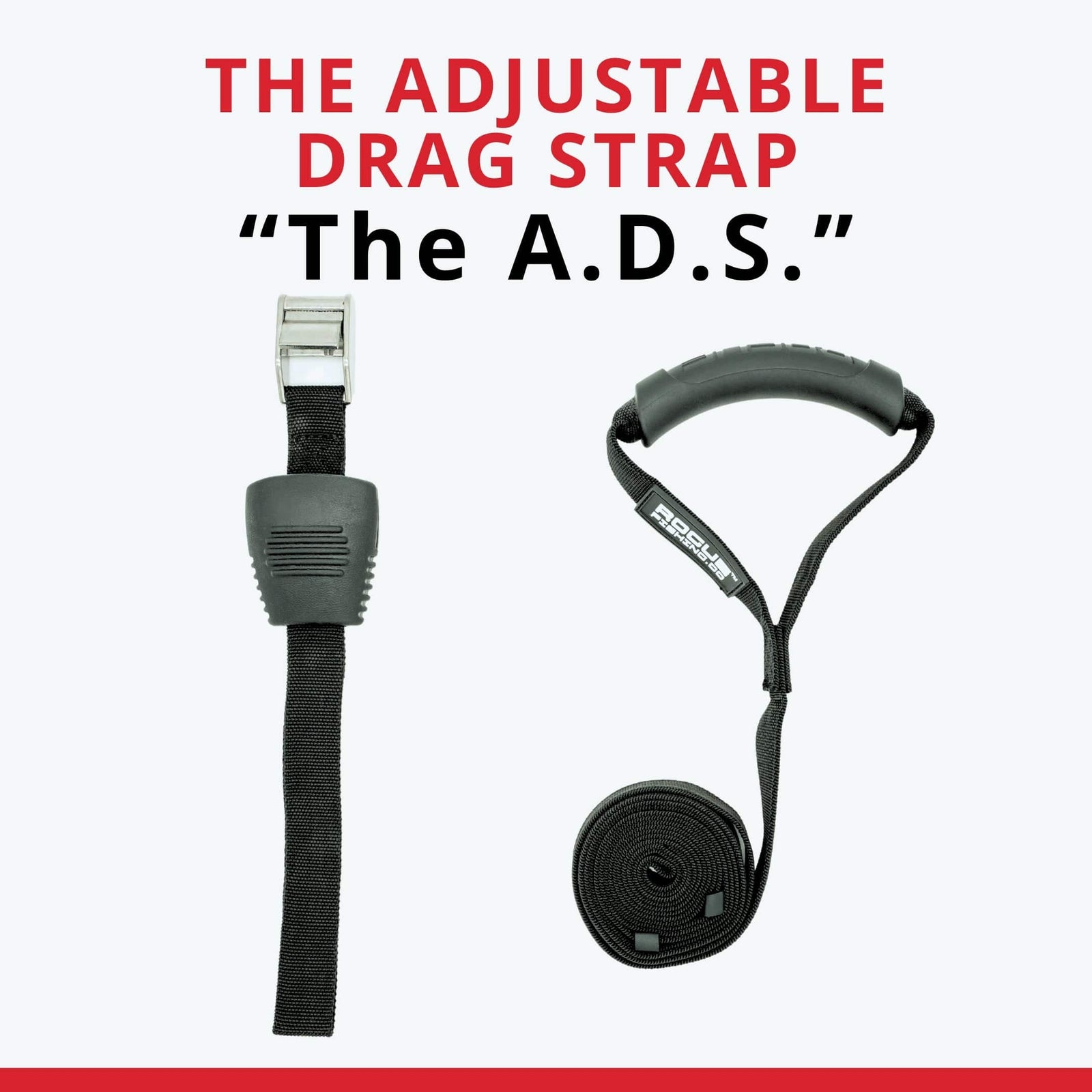 Kayak Accessories The Adjustable Drag Strap "The A.D.S." The Adjustable Drag Strap "The A.D.S." - Pescador Fishing Supply