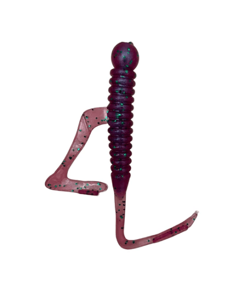 WM Bayou Trick Fin 4.5″ Creature Worm – Rig Head Whip Tail