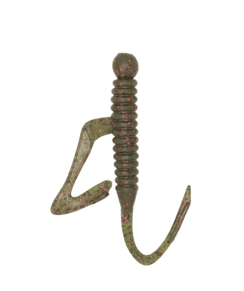 WM Bayou Trick Fin 4.5″ Creature Worm – Rig Head Whip Tail