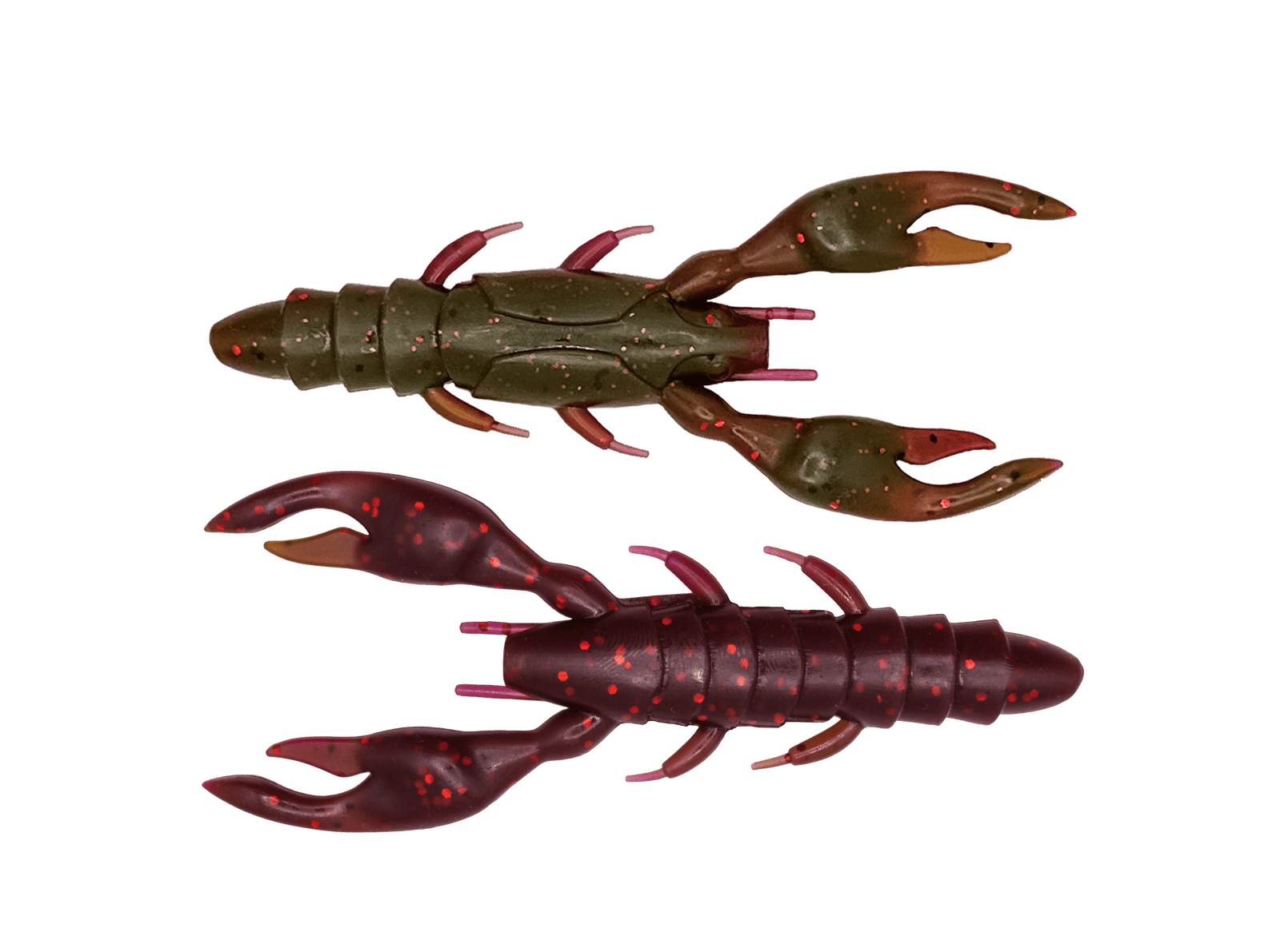 Fishing Lures Toad Thumper Bad Craw - Delta Red (Pack of 7) Toad Thumper Lure Co. Bad Craw - Pescador Fishing Supply