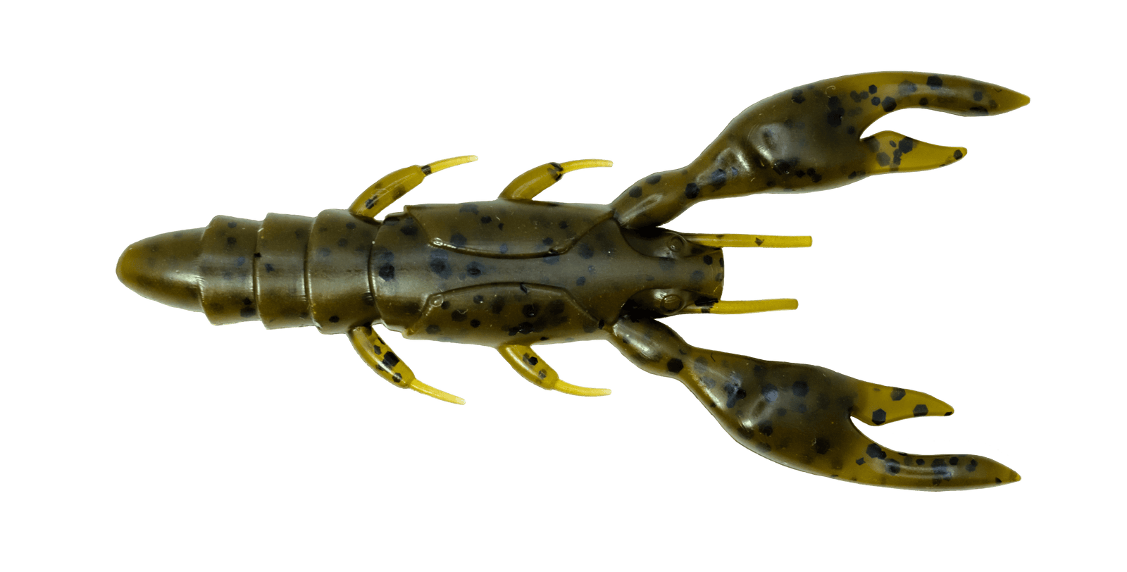 Fishing Lures Toad Thumper Bad Craw - Green Pumpkin (Pack of 7) Toad Thumper Lure Co. Bad Craw - Pescador Fishing Supply