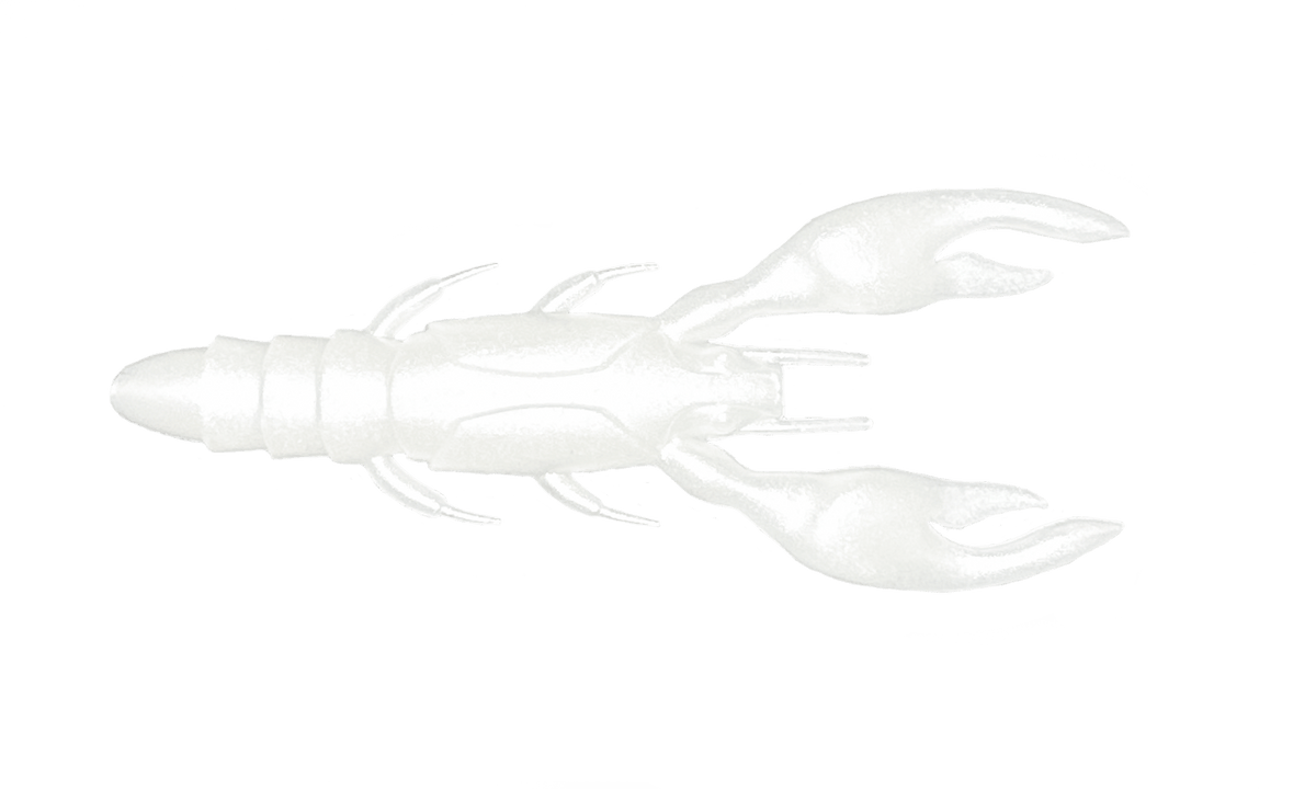 Fishing Lures Toad Thumper Bad Craw - Pearl (Pack of 7) Toad Thumper Bad Craw Pearl - Pescador Fishing Supply