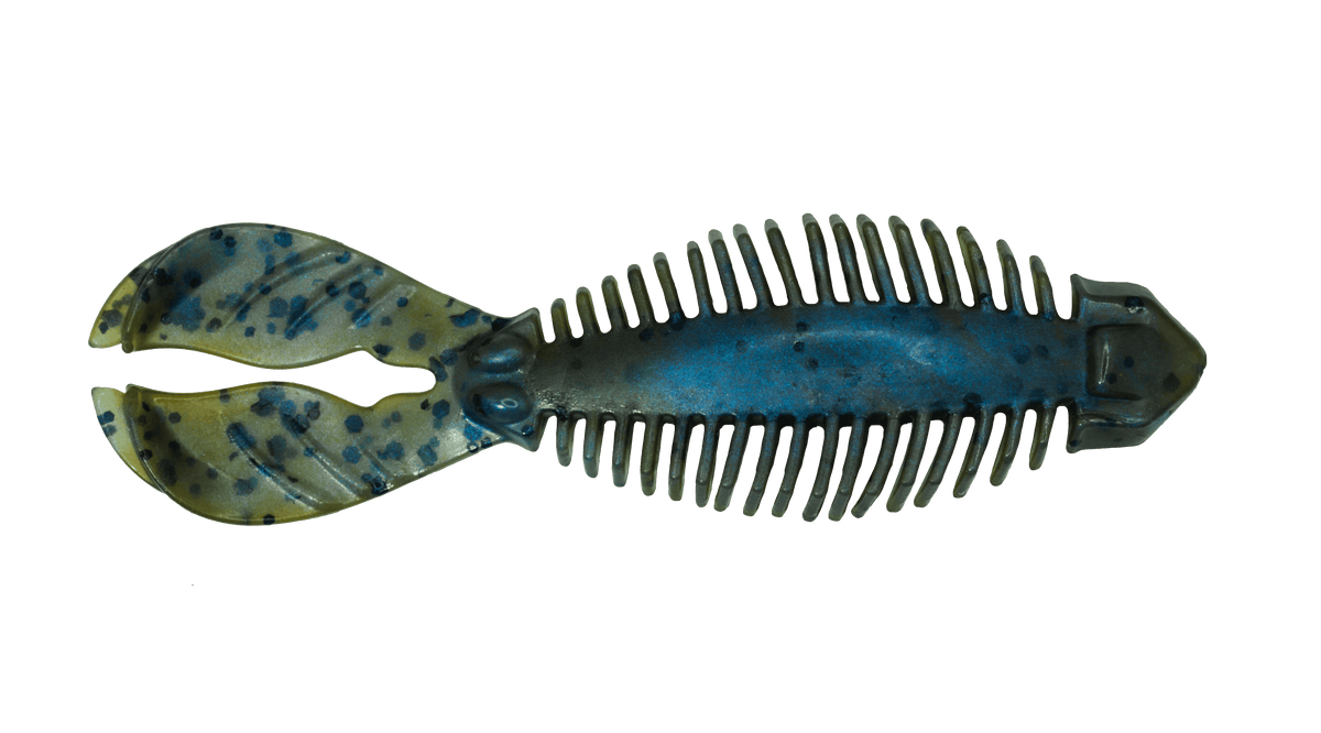 Soft Plastics Toad Thumper Craw Gill – Mojo Blue (7-Pack) Toad Thumper Craw Gill – Mojo Blue – Pescador Fishing Supply