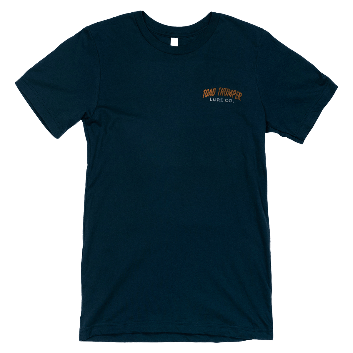 Fishing Shirt Toad Thumper Illustrated Graphic Fishing Tee – Light Navy SM-4XL Toad Thumper Illustrated Fishing Tee – Pescador Fishing Supply