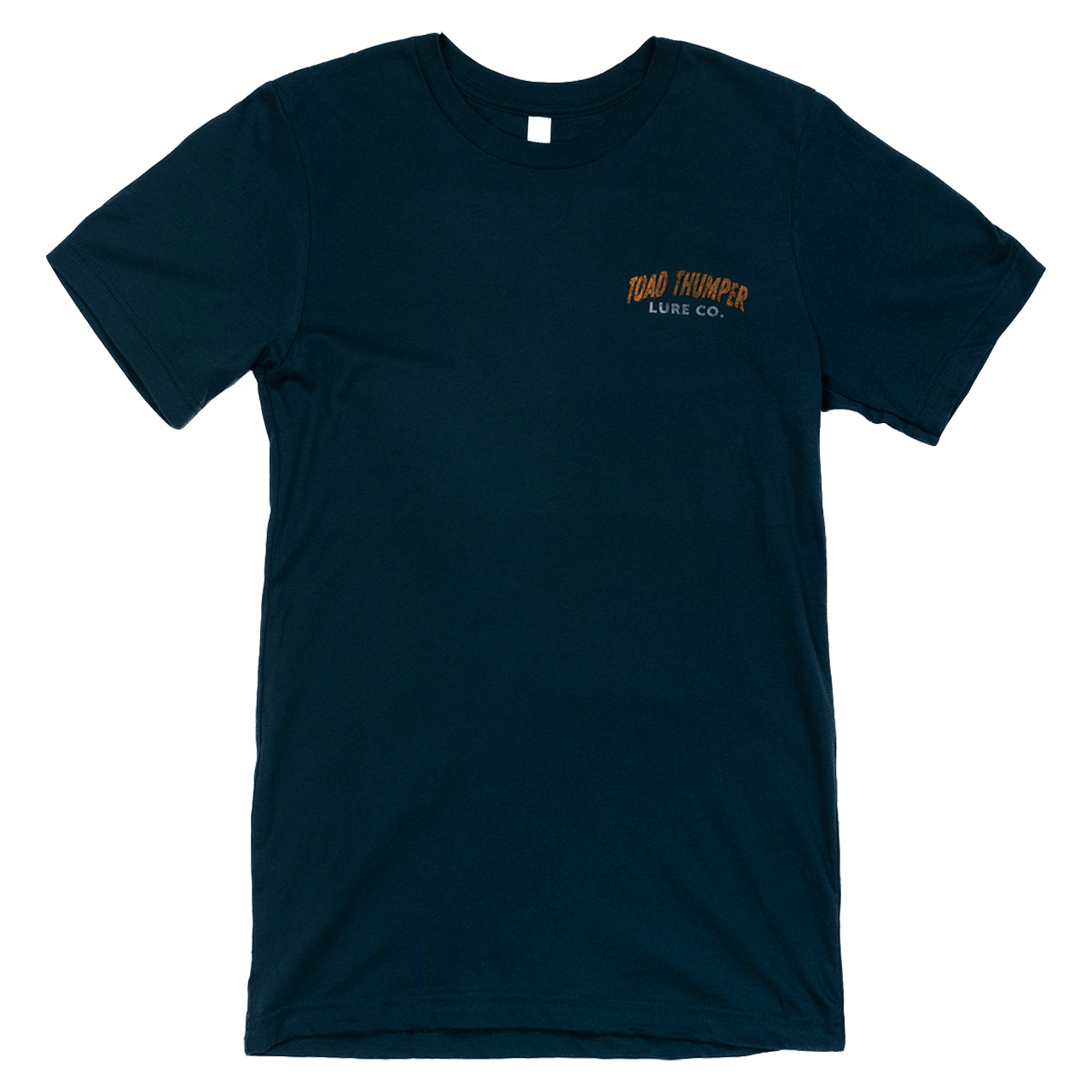 Fishing Shirt Toad Thumper Illustrated Graphic Fishing Tee – Light Navy SM-4XL Toad Thumper Illustrated Fishing Tee – Pescador Fishing Supply