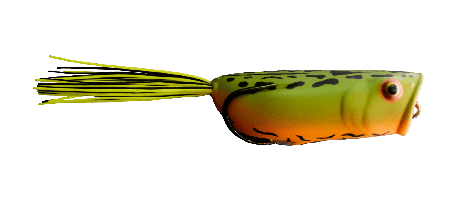Frogs Toad Thumper Poppin’ Frog – Fire Toad Toad Thumper Poppin’ Frog – Fire Toad - Pescador Fishing Supply