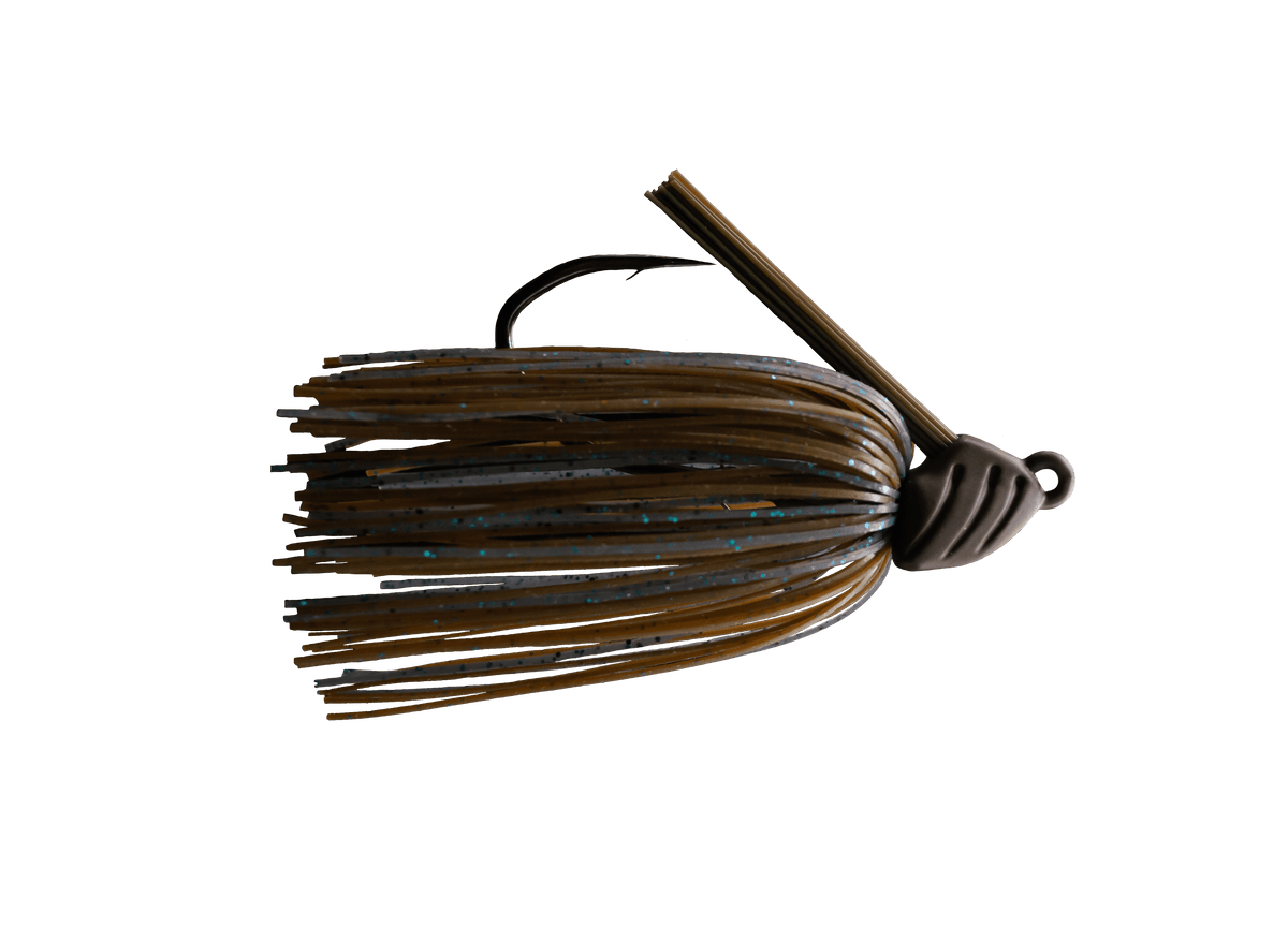 Fishing Lures Toad Thumper The Juggernaut Heavy-Cover Jig – Blue Craw Toad Thumper The Juggernaut Heavy-Cover Jig - Pescador Fishing Supply