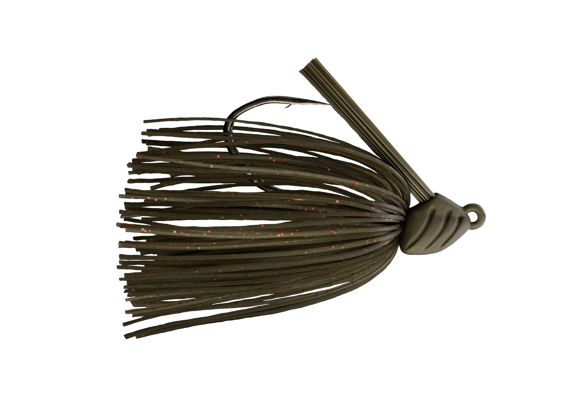 Fishing Lures Toad Thumper The Juggernaut Heavy-Cover Jig – Green Pumpkin Red Toad Thumper The Juggernaut Heavy-Cover Jig – Pescador Fishing Supply