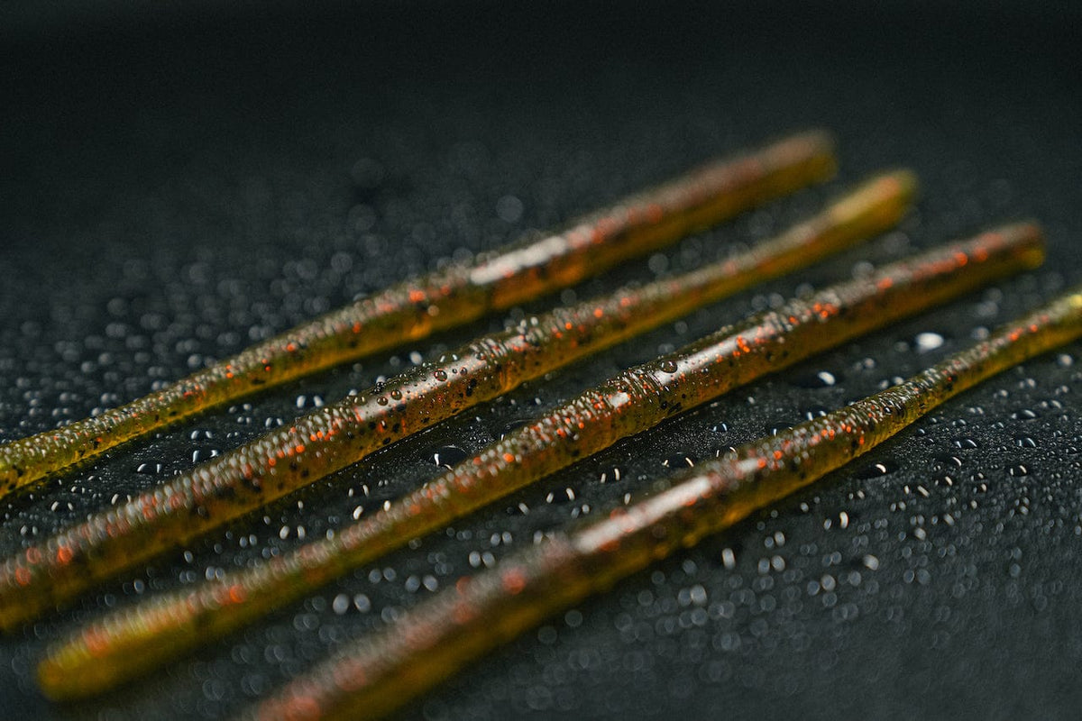 Soft Plastics Toad Thumper Tremor Shake – Watermelon Red Flake (12-Pack) Toad Thumper Tremor Shake Watermelon Red Flake – Pescador Fishing Supply