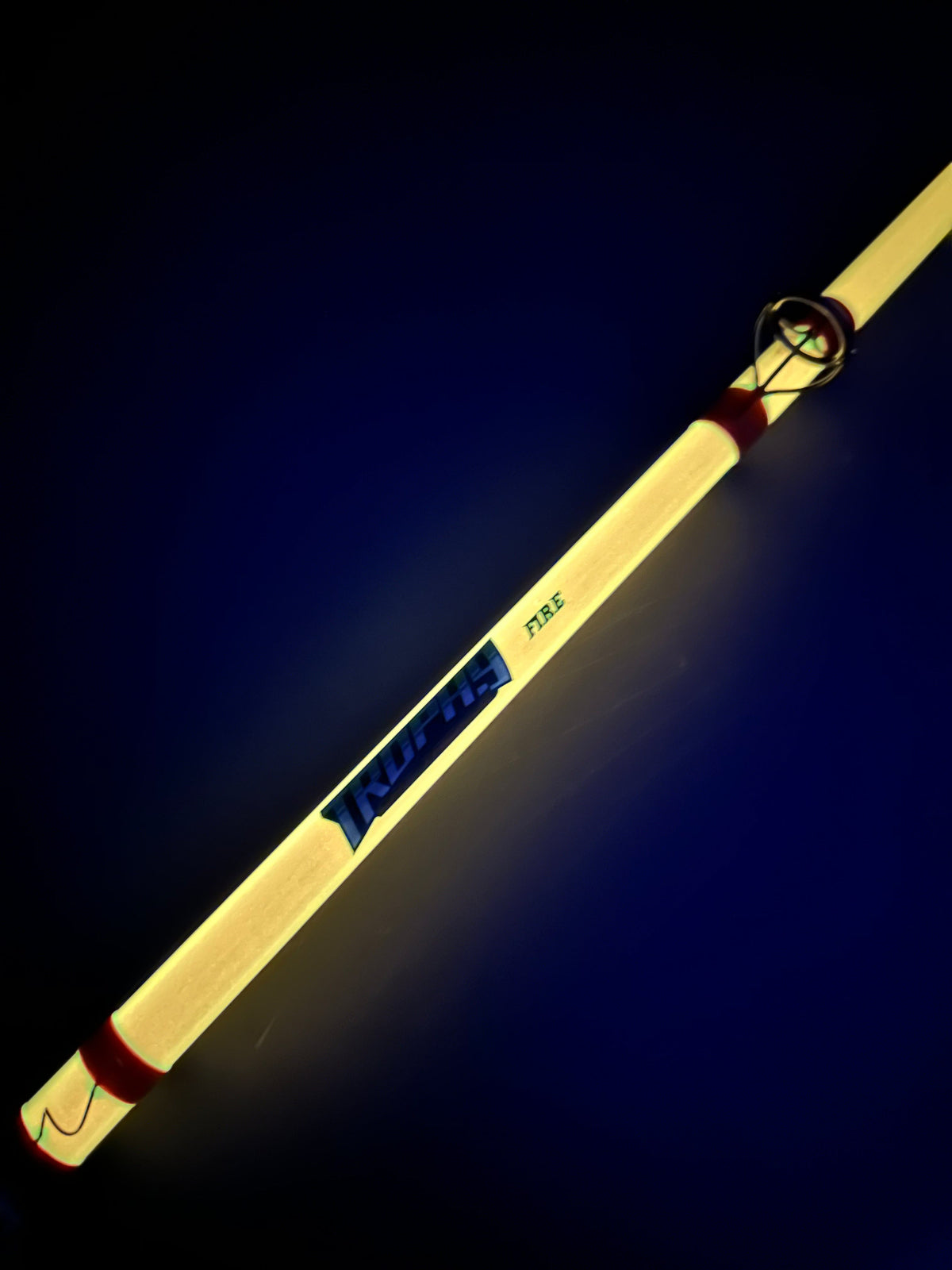 Baitcasting Fishing Rods Trophy Cat Fire 7’6″ Casting Catfish Rod Trophy Cat Fire 7’6″ Casting Catfish Rod – Glow Night Power