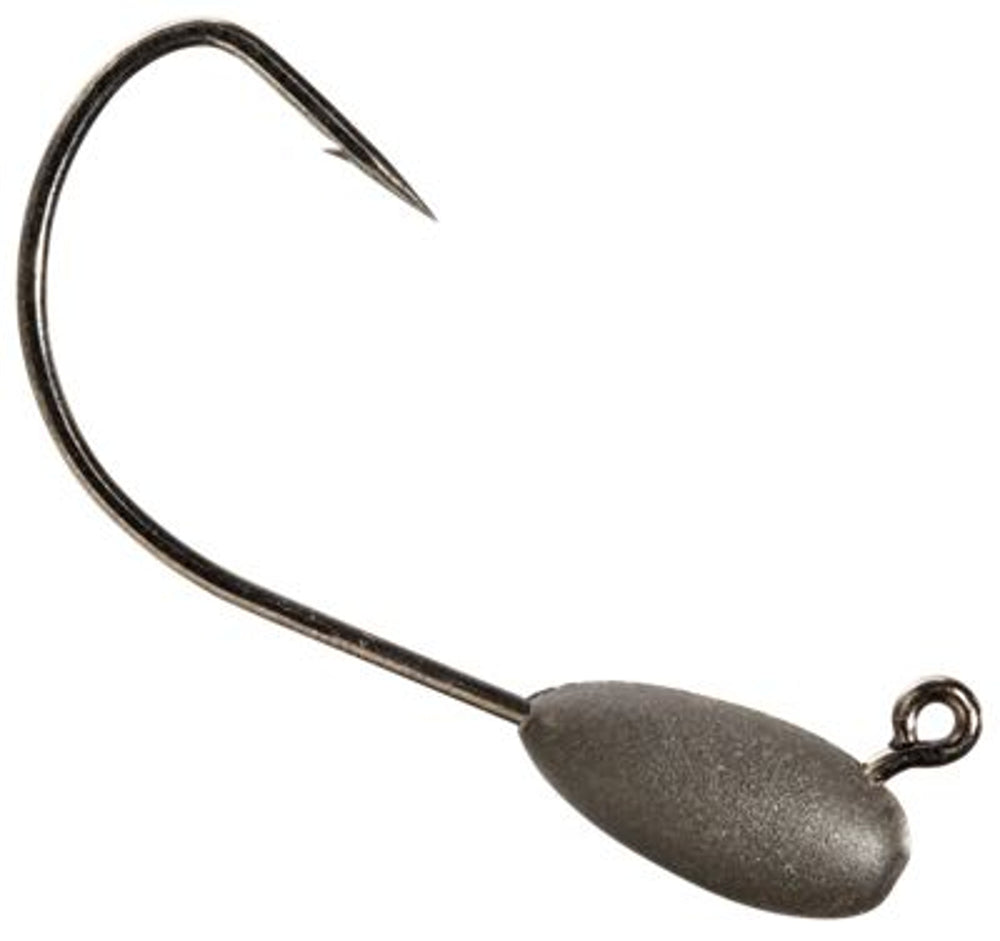 bass tube jig heads with tungsten construction