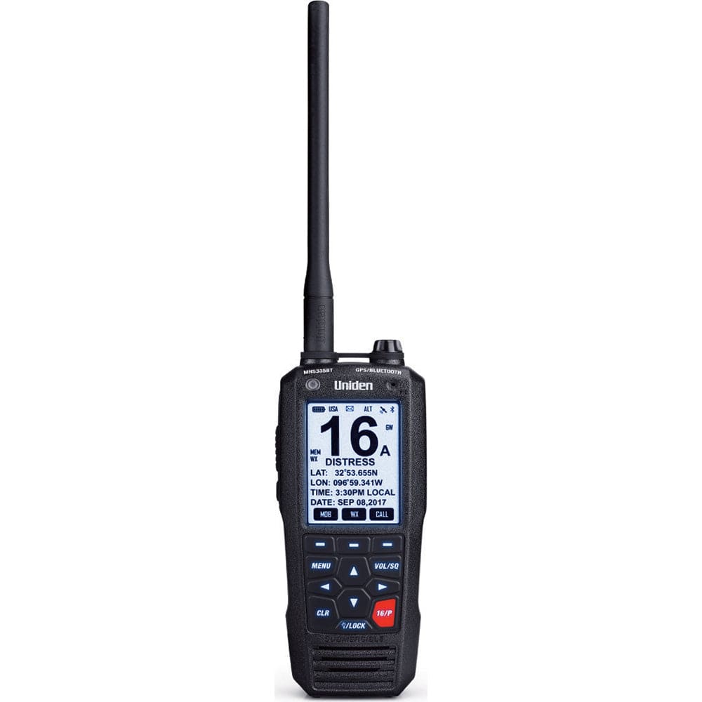 Communication Uniden MHS335BT Handheld VHF Radio