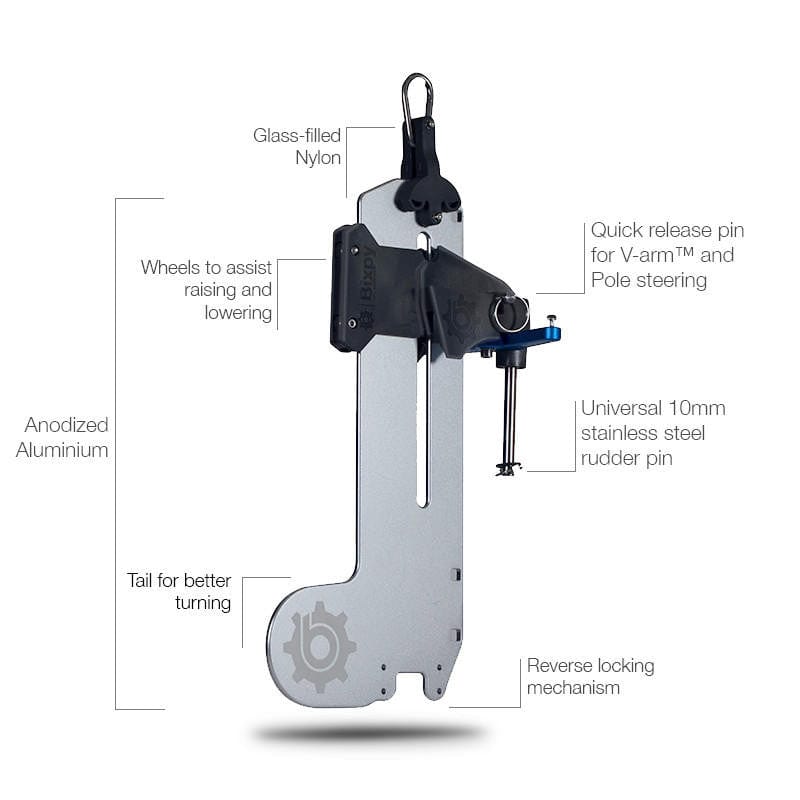 Universal Versa Rudder Adapter Bundle Universal Versa Rudder Adapter Bundle