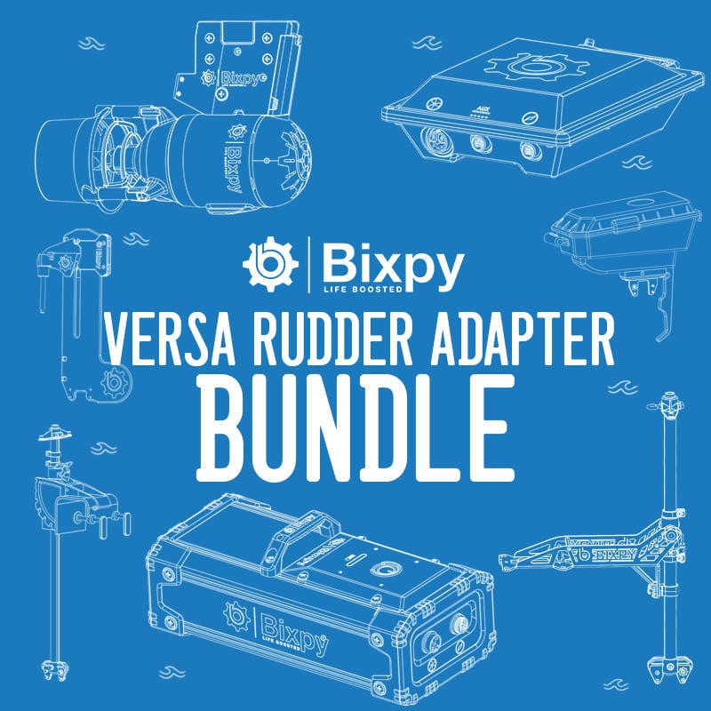 Universal Versa Rudder Adapter Bundle Universal Versa Rudder Adapter Bundle