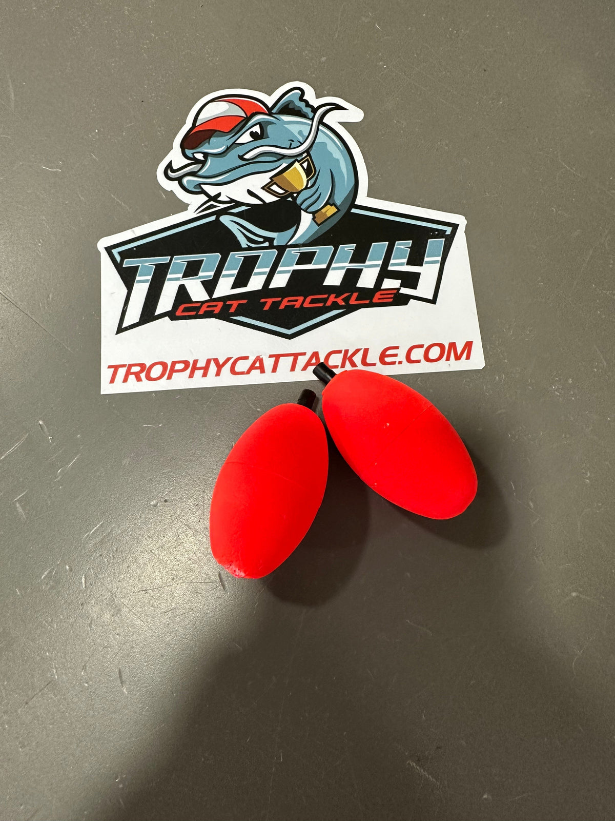 Rattles and Floats UNSLOTTED Oval Float 2.5 inch Red UNSLOTTED Oval Float 2.5 inch