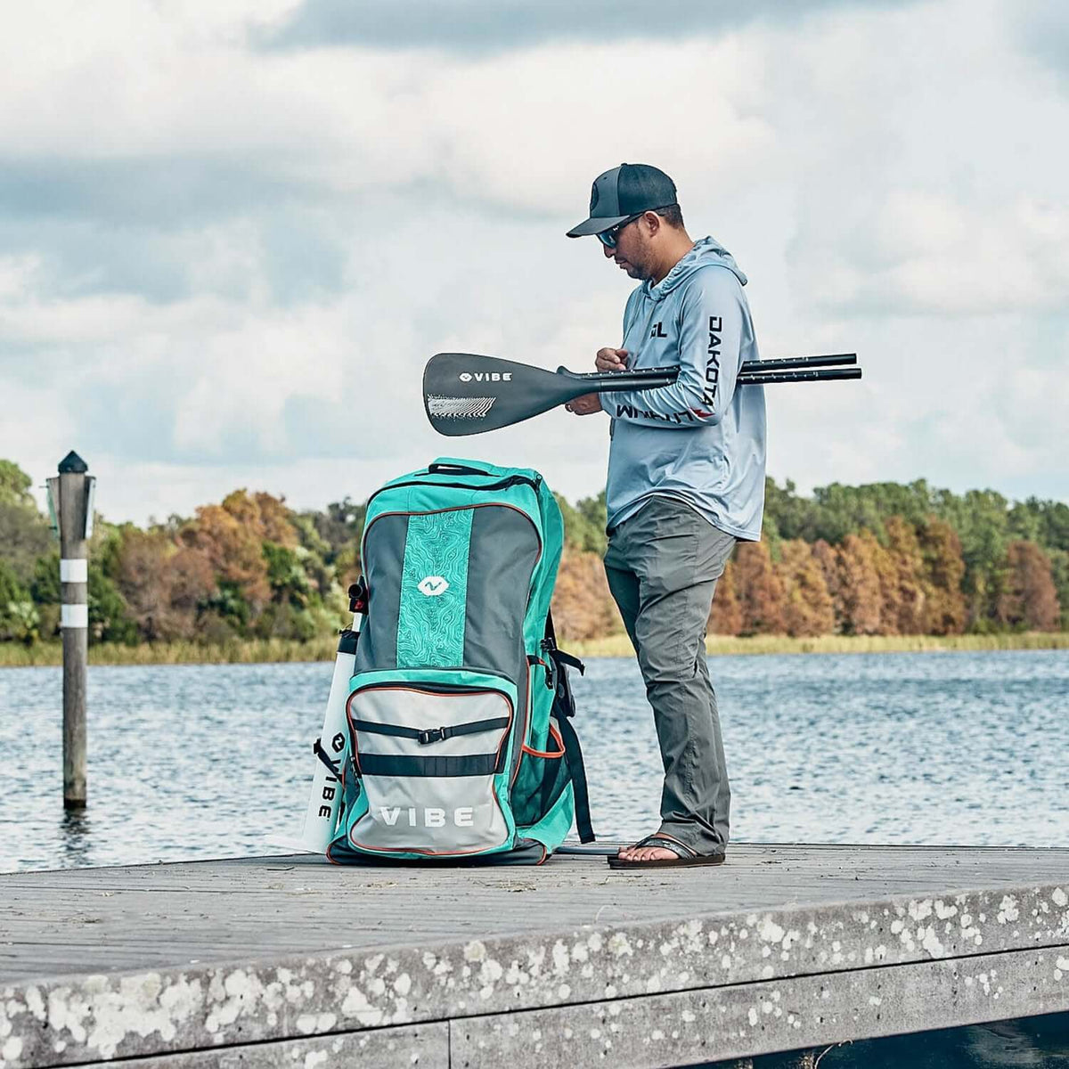 Vibe Uptown 100 Lite – Lightweight Inflatable Pedal Kayak