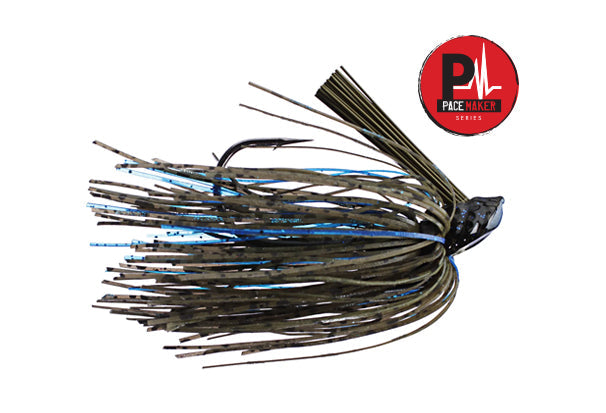 Bass Jigs V&M Baits Adrenaline Flippin' Jig 5/8oz - Heavy Cover Bass Crusher 5/8oz / Okeechobee Craw Best 5/8oz Flippin Jig for Bass | V&M Baits Adrenaline Flippin Jig