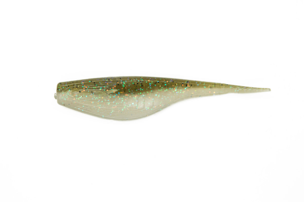 Soft Plastic Vertical Shad Rainbow Shad Vertical Shad