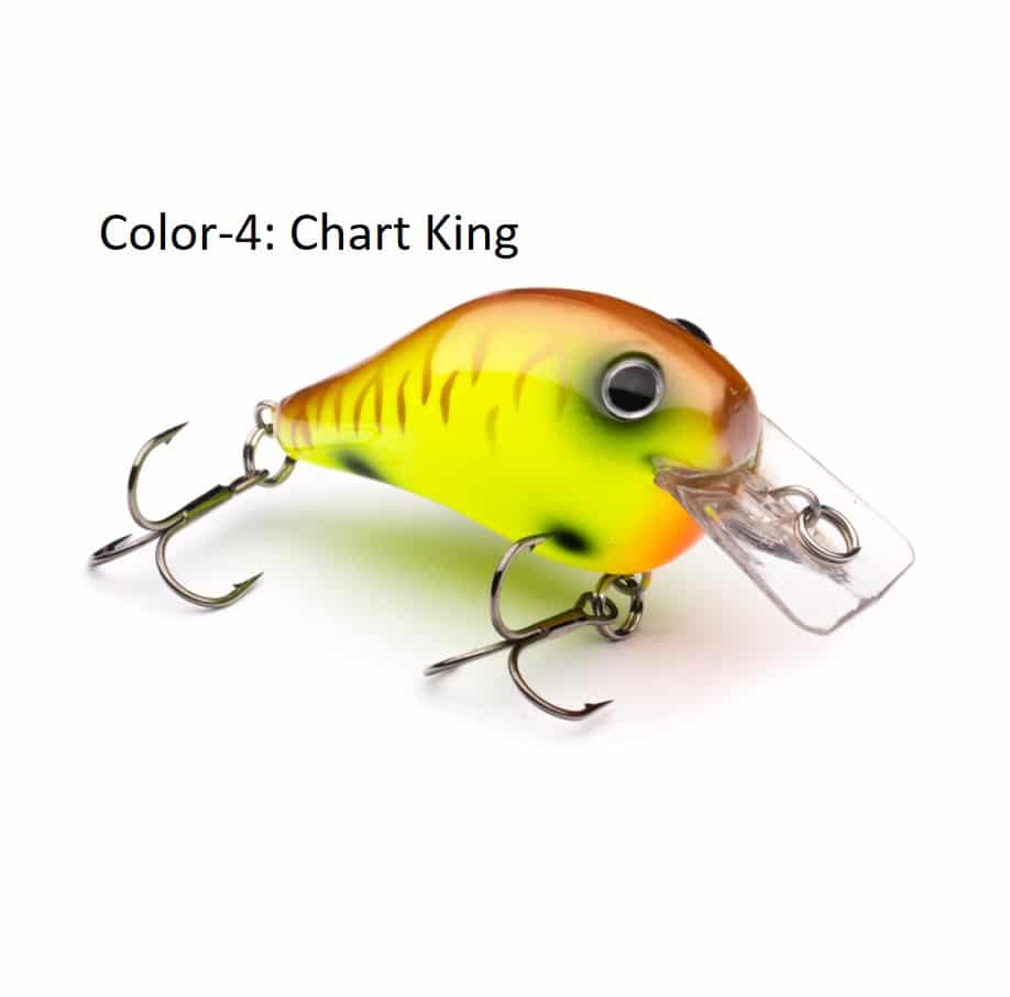 Crankbaits VEXAN® Phat Boy™ Squarebill Crankbait Chart King VEXAN® Phat Boy Squarebill Crankbait – Pescador Fishing Supply