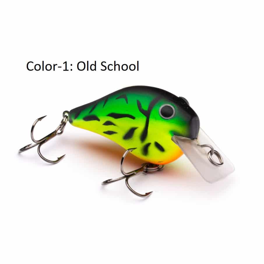 Crankbaits VEXAN® Phat Boy™ Squarebill Crankbait Old School VEXAN® Phat Boy Squarebill Crankbait – Pescador Fishing Supply