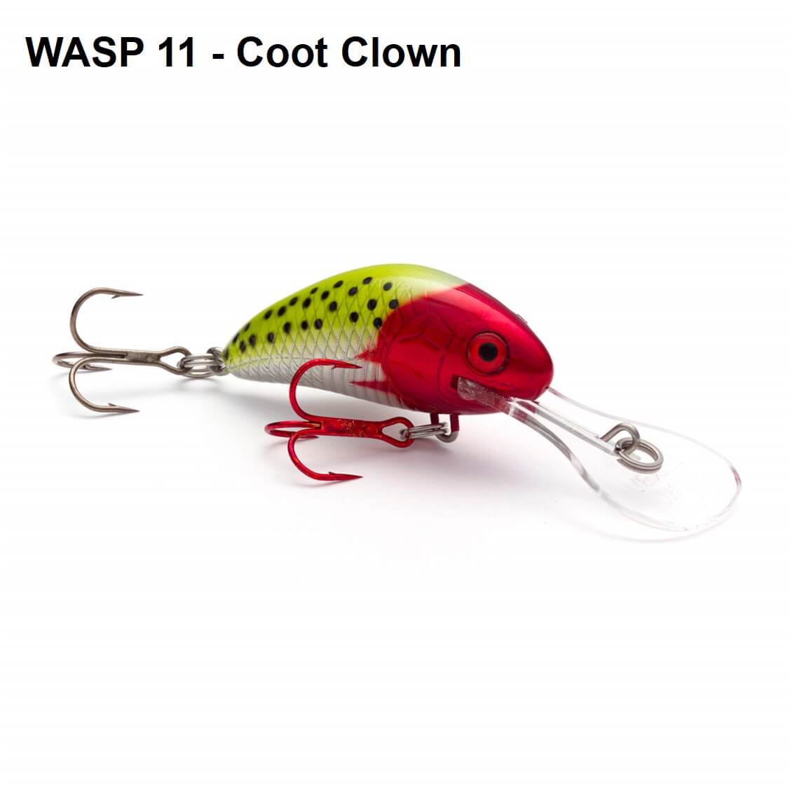 Crankbaits VEXAN® Rattlin’ Wasp Crankbait #5 / Coot Clown VEXAN® Rattlin’ Wasp Crankbait – Pescador Fishing Supply