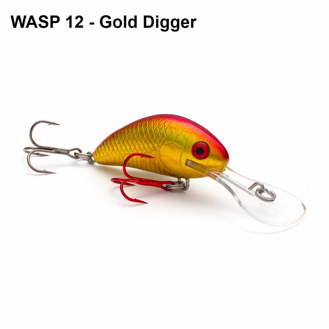 Crankbaits VEXAN® Rattlin’ Wasp Crankbait #5 / Gold Digger VEXAN® Rattlin’ Wasp Crankbait – Pescador Fishing Supply
