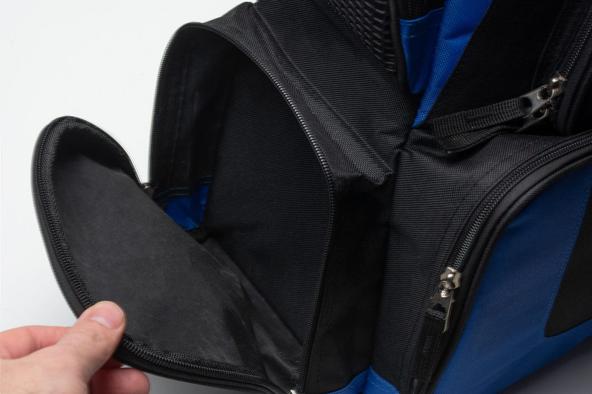 VEXAN fishing tackle backpack side storage pocket