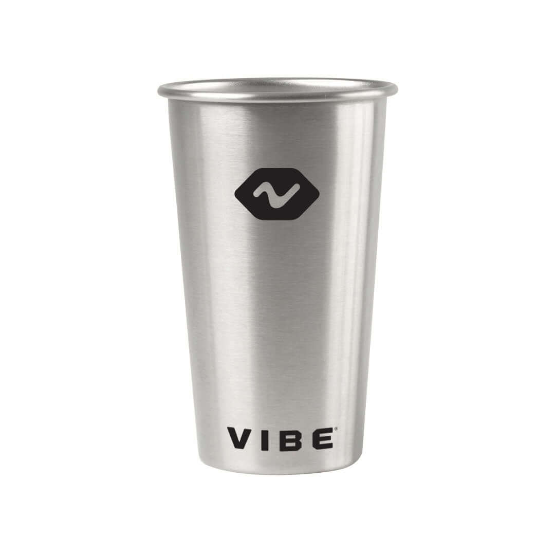 Kayak Accessories Vibe 16 oz Stainless Steel Pint Cup 1 Cup Vibe 16 oz Stainless Steel Pint Cup – Pescador Fishing Supply