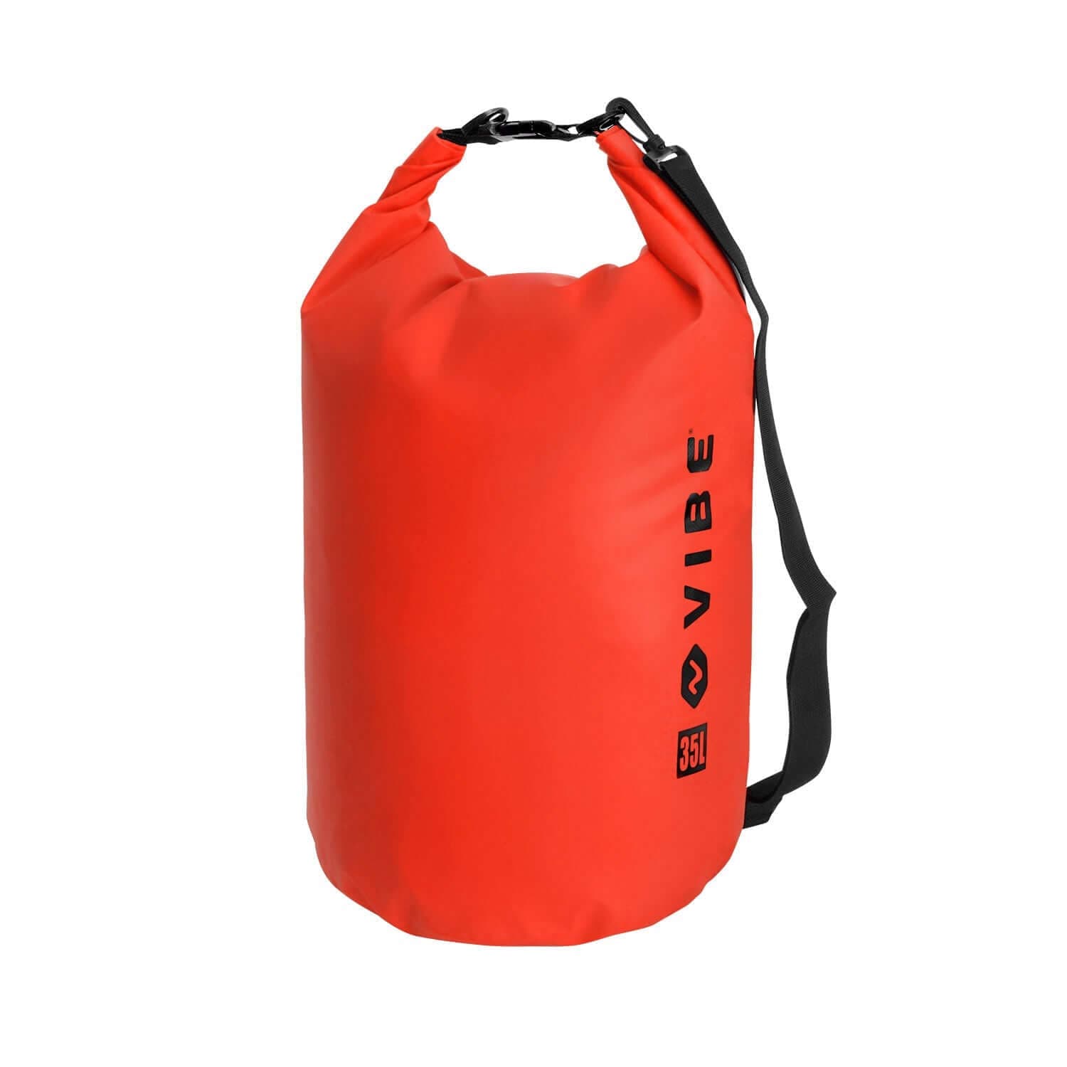 Dry Bags Vibe 35L Waterproof Dry Bag with Strap Tsunami Red Vibe 35L Waterproof Dry Bag – Pescador Fishing Supply