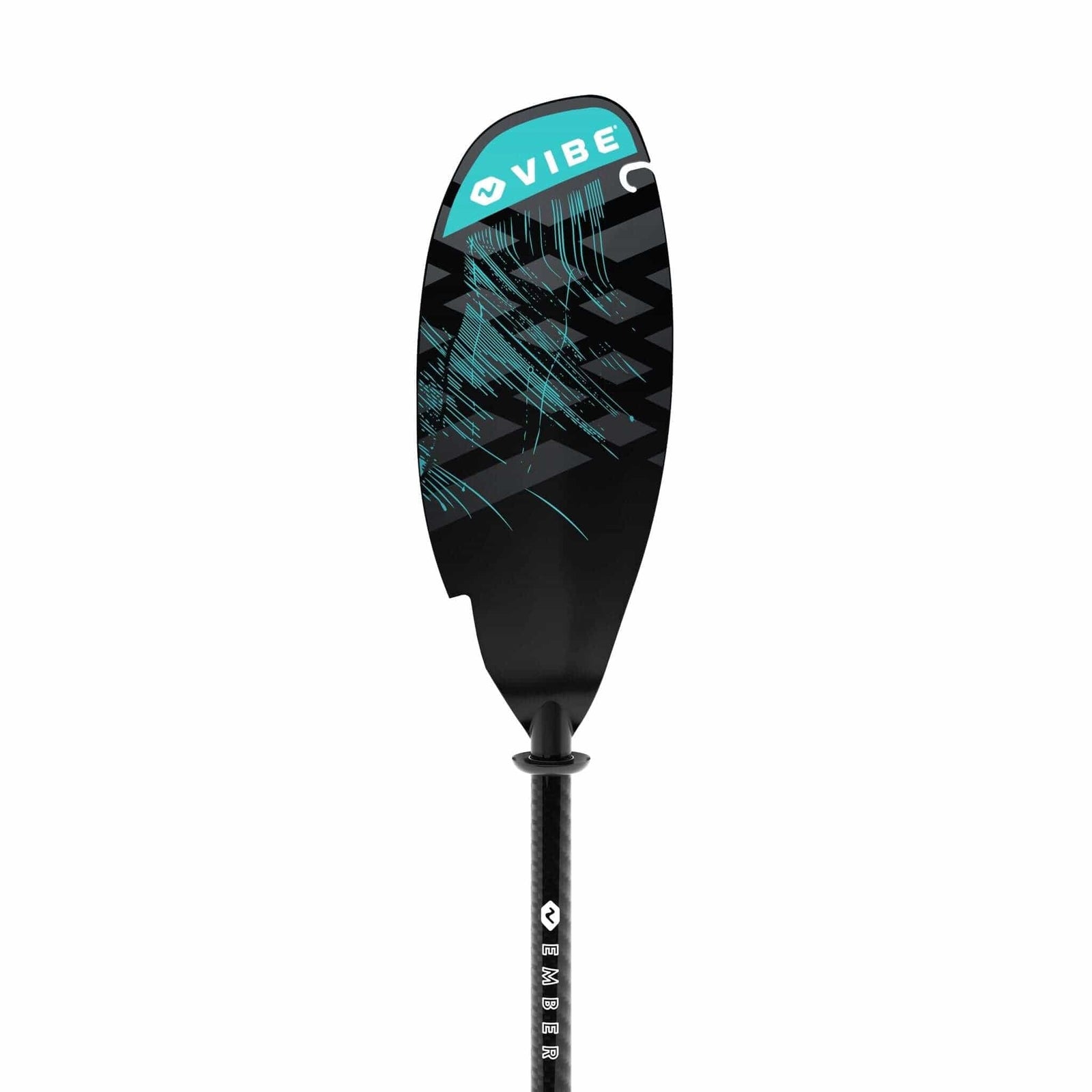 Kayak Paddles Vibe Ember Carbon Fiber Paddle Caribbean Blue Vibe Ember Carbon Fiber Paddle - Pescador Fishing Supply