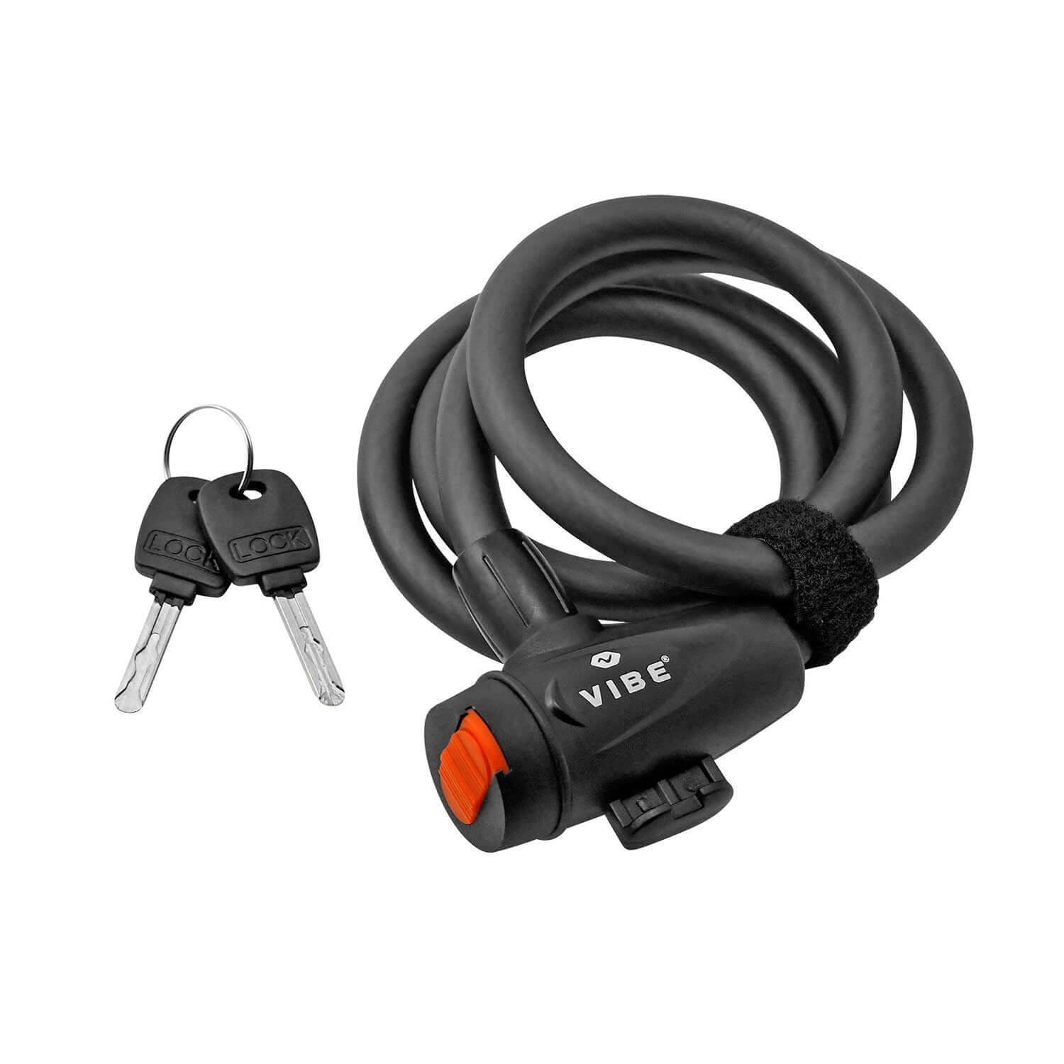 46-inch rubber-coated kayak cable lock