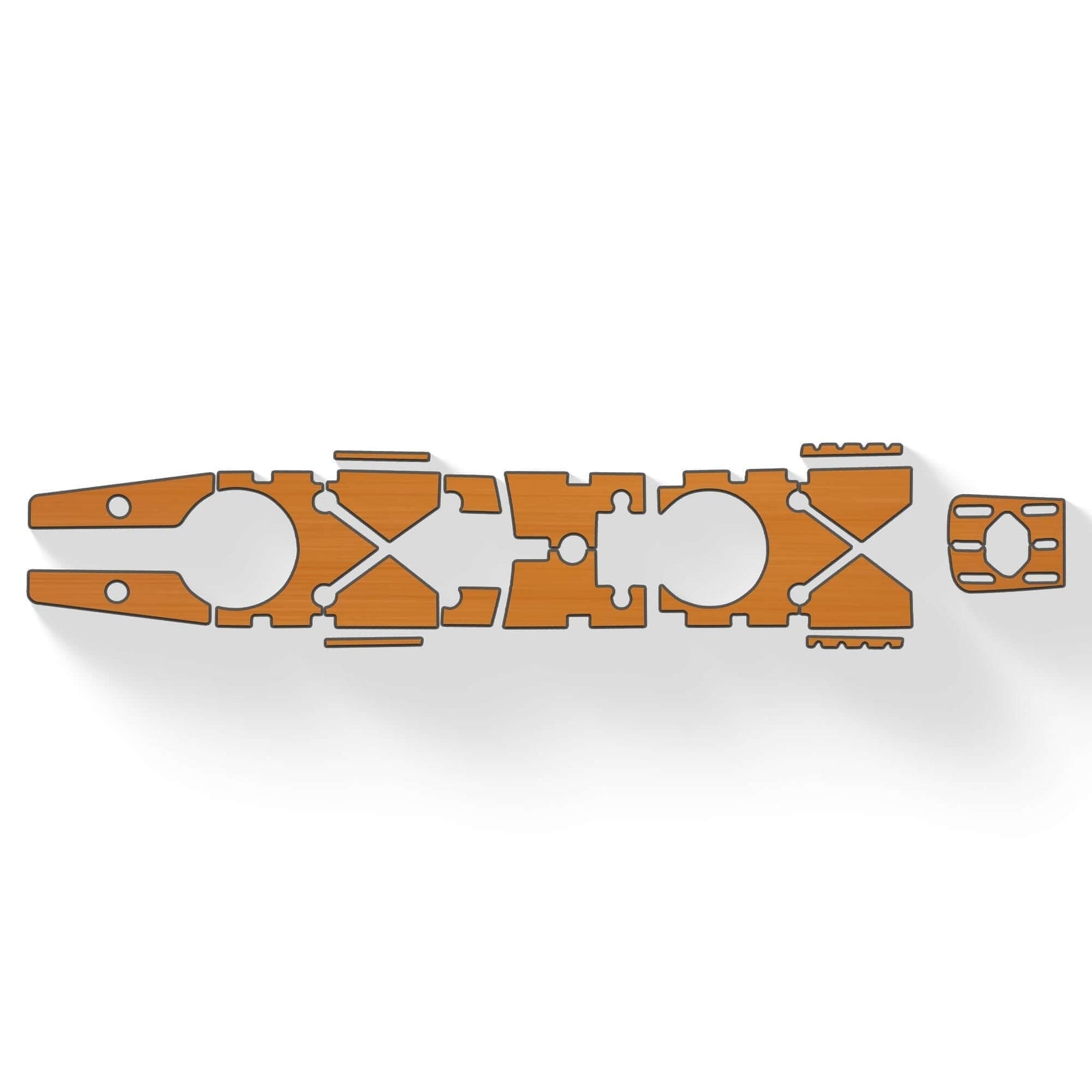 Deck Padding Vibe Yellowfin 130T Premium Deck Padding Kit Vibe Yellowfin 130T Premium Deck Padding Kit – Pescador Fishing Supply