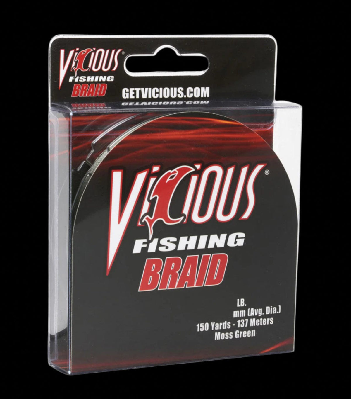 Braid Vicious Standard Green Braid - 100 Lb Test 300 Vicious Standard Green Braid - 100 Lb Test