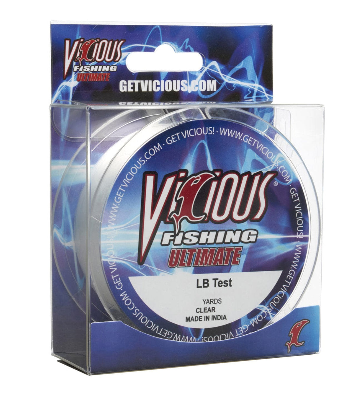 Monofilament Vicious Ultimate Clear Mono 6 lb Test | Monofilament Line 330 Top 6 lb Clear Monofilament Line | Vicious Ultimate Mono