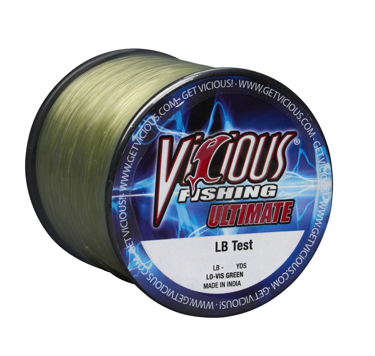 Mono Vicious Ultimate Lo-Vis Green Mono - 14 Lb Test Vicious Ultimate Lo-Vis Green Mono - 14 Lb Test
